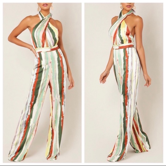 🌼🆕 STUNNING WIDE LEG JUMPSUIT - Picture 2 of 2